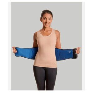 Tommie Copper Adjustable Back Brace 2X/3X Black Nylon w Infrared Unisex New